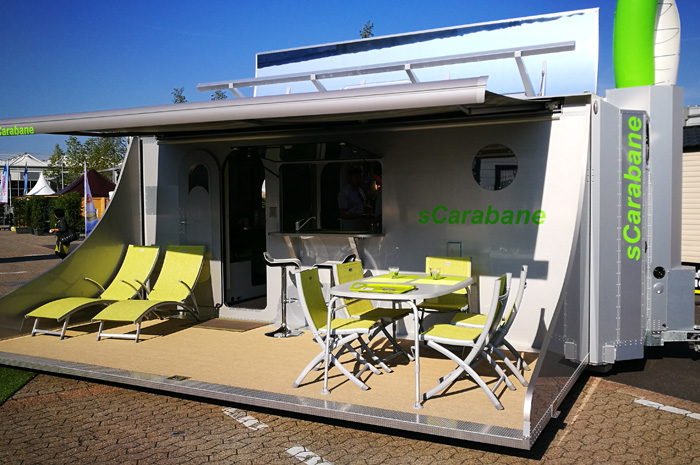 sCarabane - ein Caravan Konzept mit vielen neuen Ideen