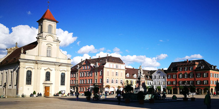 Ludwigsburg - am Reißbrett geplante und verwirklichte Stadt