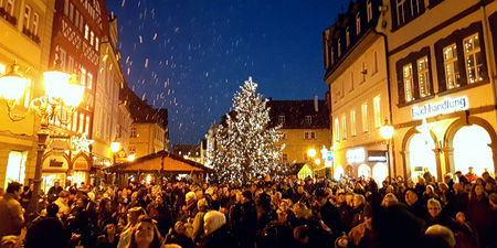 Kitzingen leuchtet - Weihnachtsmarkt und etwas Geschichte