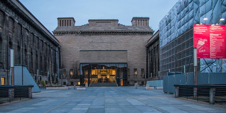 The Pergamon Museum on Museum Island Berlin