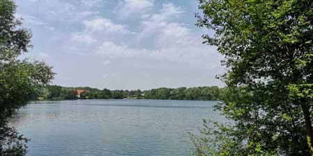 Bulderner See - a former quarry lake as a recreational destination