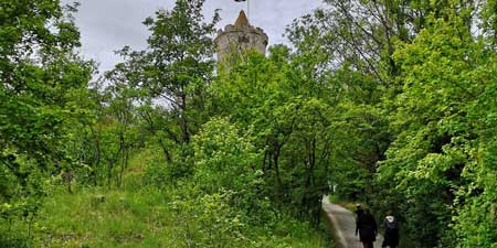 Eine weitere Wanderung – diesmal Burg Saaleck