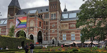 Vom Rijksmuseum Amsterdam zum Blumenmarkt