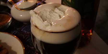 Irish Coffee - when it's cold and greyish outside