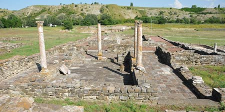 Die Ruinen von Stobi - Ausgrabungen in Mazedonien