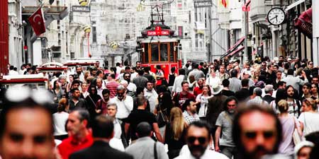 The Population of Turkey - a colourful mixture