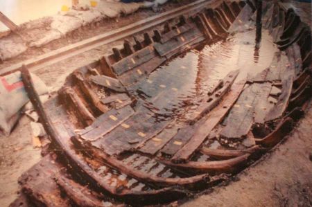 37 byzantinische Schiffswracks in Yenikapi 