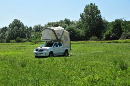 Caravan-Salon - GT Pick-up: Inflatable pick-up tent