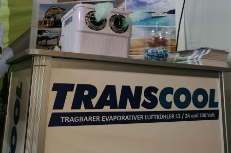 ABF leisure fair Hanover - meeting at the stand of Transcool