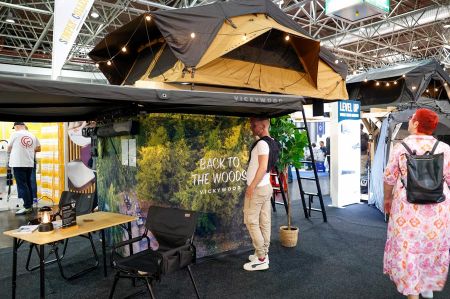 Rooftop tents delight families and young campers