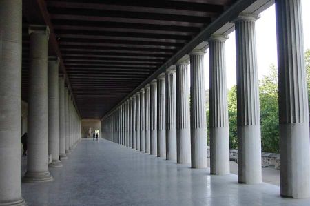 Stoa - Scientific teaching building and worldview