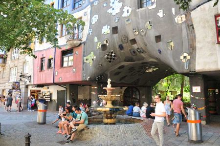 Friedensreich Hundertwasser - architect and environmentalist