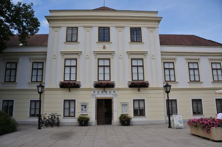 Museum von Mödling - Robert verweist auf die Haizähne