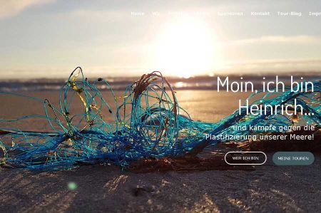 Heinrich mit BTurtle auf Tour – gegen Plastikmüll in den Meeren