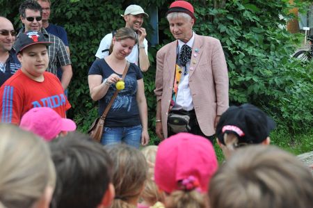 Grenzlos Festival also inspires the very young audience