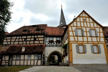 The fortified church museum in Mönchsondheim