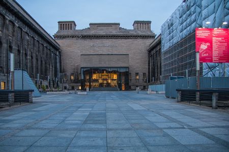 The Pergamon Museum on Museum Island Berlin