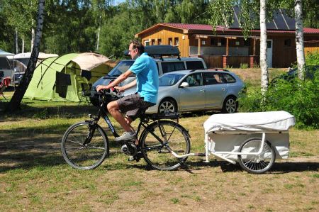 Bergwitzsee Camping - Drehort für Blogger und Fernsehteam