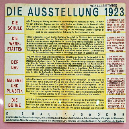 weimar schlemmer bauhaus