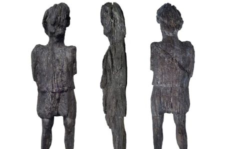 Römerzeitliche Holzfigur in Buckinghamshire entdeckt