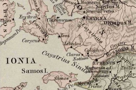 Philosopher and poet Xenophanes of Colophon