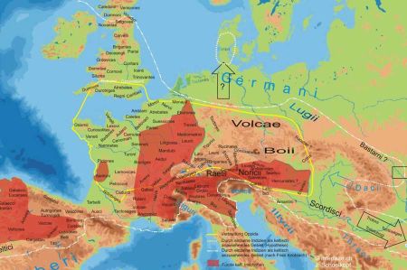 The Celts - ethnic groups move through Europe and Asia Minor