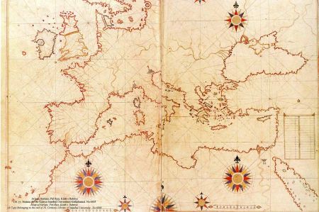 Piri Reis - first Ottoman world map from 500 years ago