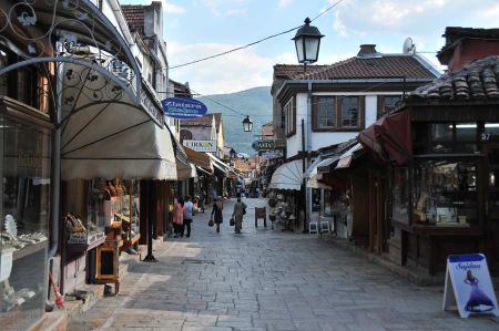 Skopje - Mittelalter und osmanische Herrschaft in Üskub