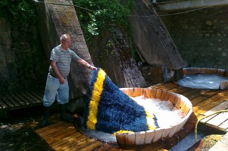 Bourazani am Pindos - Eine Wassermühle zum Teppichwaschen