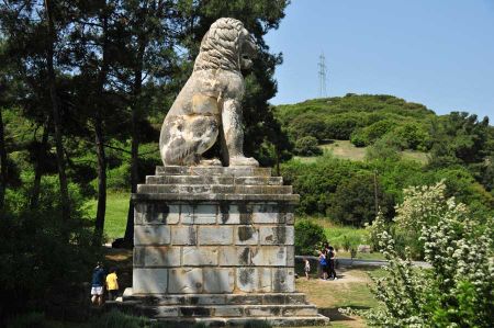 Nach Erkundung von Argilos - Der Löwe von Amphipolis