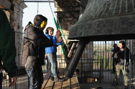 Aquileia – youngsters learning to ring the bells