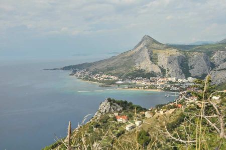 Paragliding Take-off in Omis 