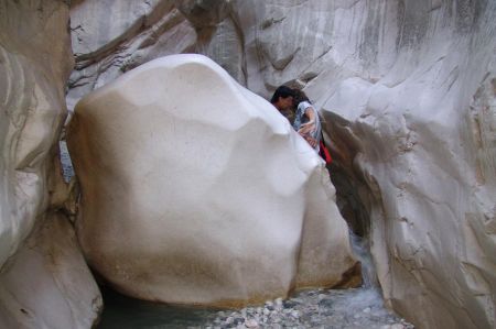 Canyoning as well called Schluchteln