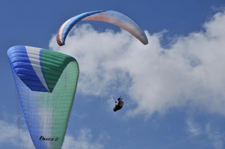Paragliding in Turkey. It is fun!