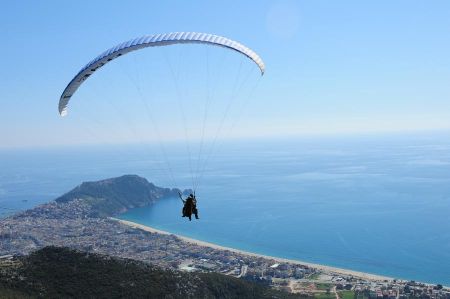 Paragliden in Alanya