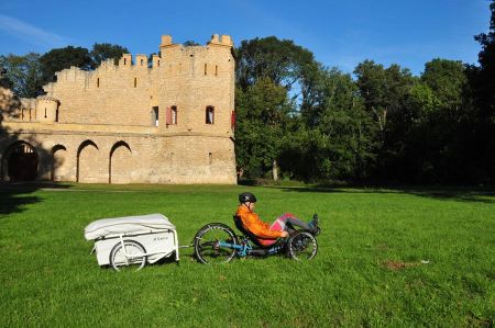 Radwegerkundung Lednice - mit AZUB Trike und BTurtle