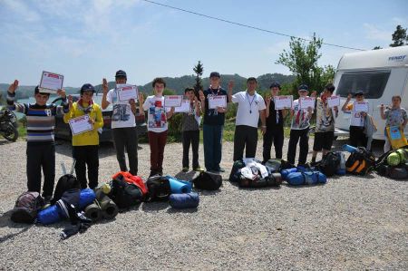 A weekend among the scouts in Oymapinar