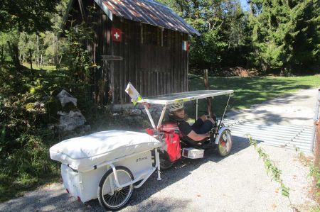Jean-Yves - Solar Trike and the Mini Caravan - just a try?