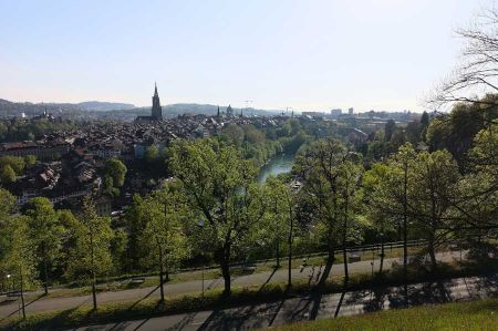 Nach der BEA Bern – ein Spaziergang zum Rosengarten