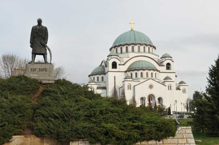 Von Brunn nach Belgrad, zur Gedenkkirche des Heiligen Savas