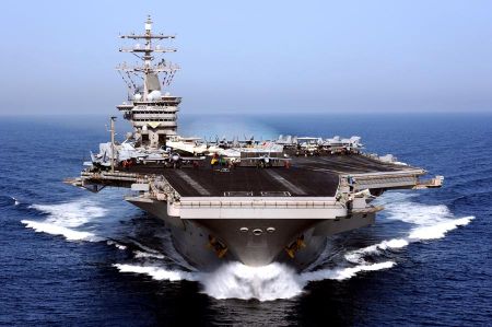 USS Dwight D. Eisenhower in Antalya