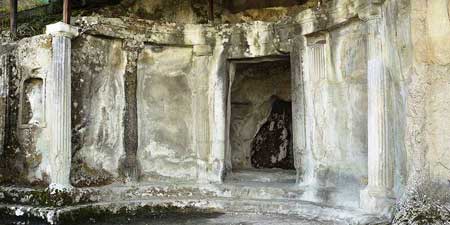 The Illyrian tombs of Selca e Poshtme near Pogradec