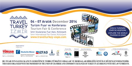 Travel Turkey İzmir 2014 davetiyesi
