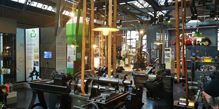 Chemnitz – Industrial Museum Demonstrates Transmission in Operation