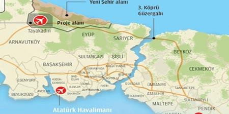 Court stops the construction project for the Istanbul airport