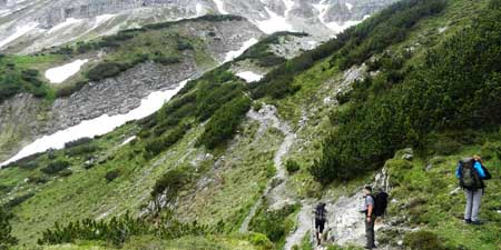 Schladminger-Tauern mountain trail with pictures from Jana