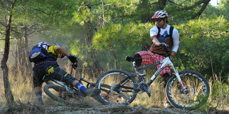 Mountain biking in Vienna - From Campsite Wien West