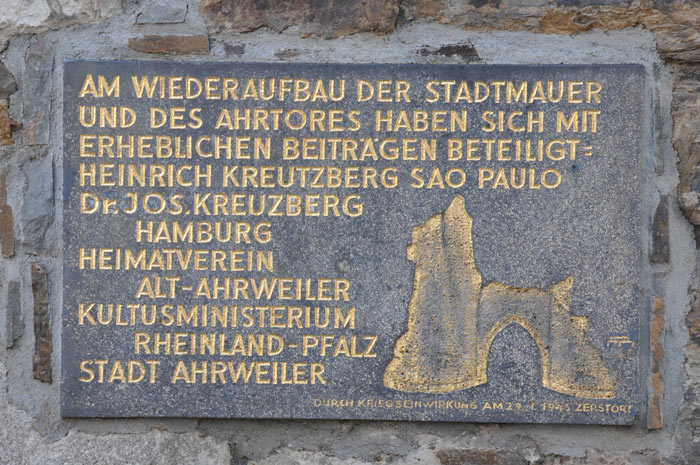 Die Stadtmauer Ahrweiler