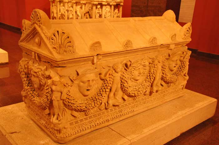 Sarcophaguses from Perge