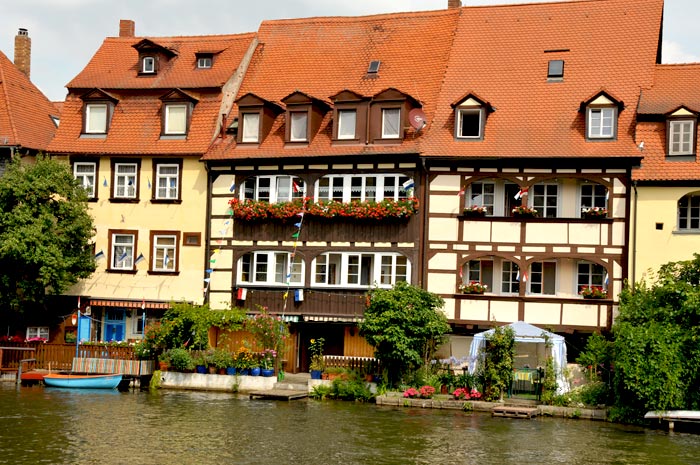 Bamberg eski balıkçı evleri